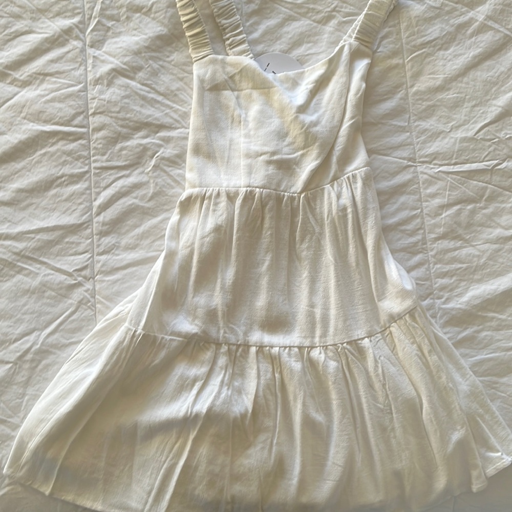 Mini White Dress